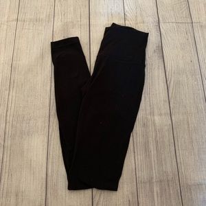 Lululemon black leggings size 2 long